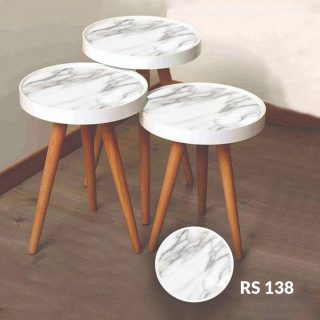 Set van 3 Bijzettafels ''RS 138"